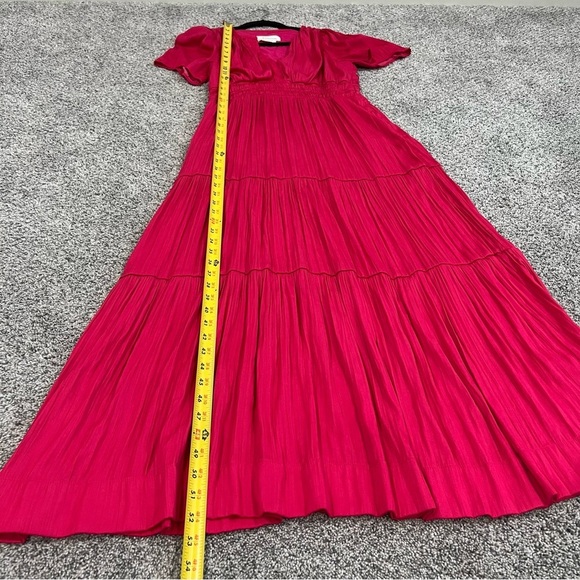 Anthropologie The Somerset Maxi in Pink Lumensilk Edition Dress Women’s Size S - Picture 9 of 16